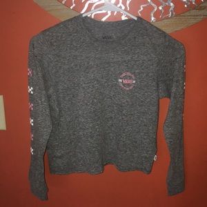 Vans off the wall gray sleeved shirt :)